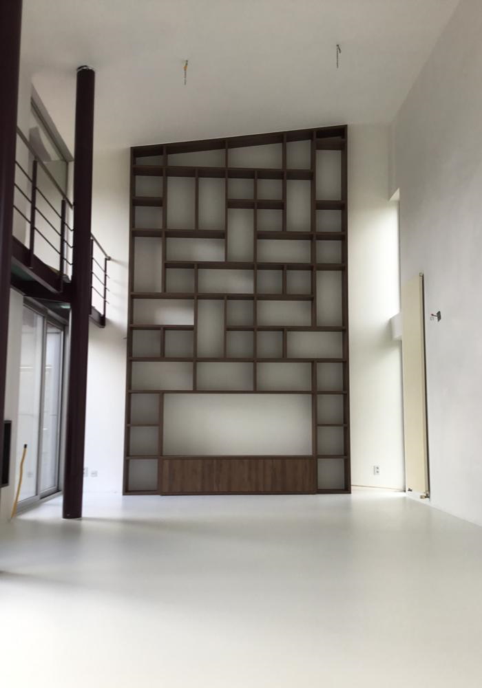 Moderne Wandkast & Bureau